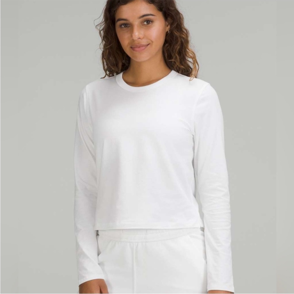 Lululemon classic fit cotton blend long sleeve